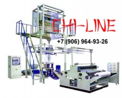 Экструзионная линия для производства стрейч плёнки, производительность до 100 кг/час